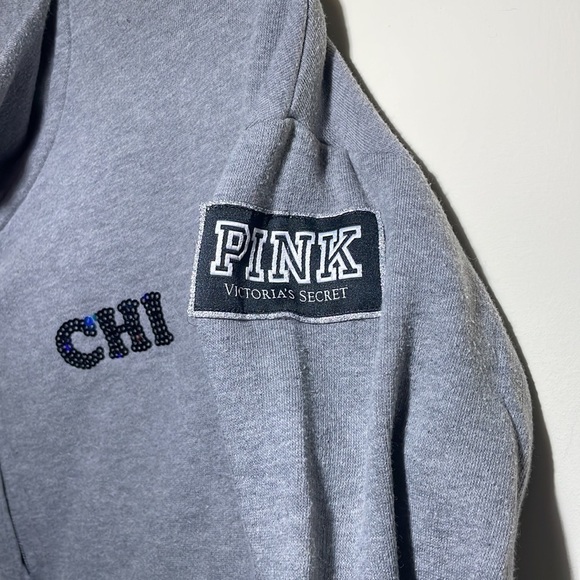 Victoria's Secret Pink Chicago long sleeve half zip pull over jacket 2016 - Picture 5 of 5